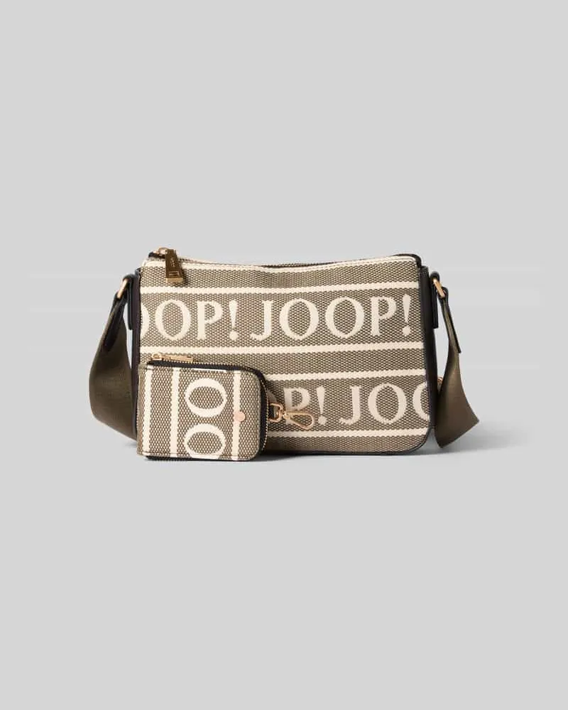 JOOP! Handtasche mit Logo-Muster Modell 'paraffa jasmina Taupe