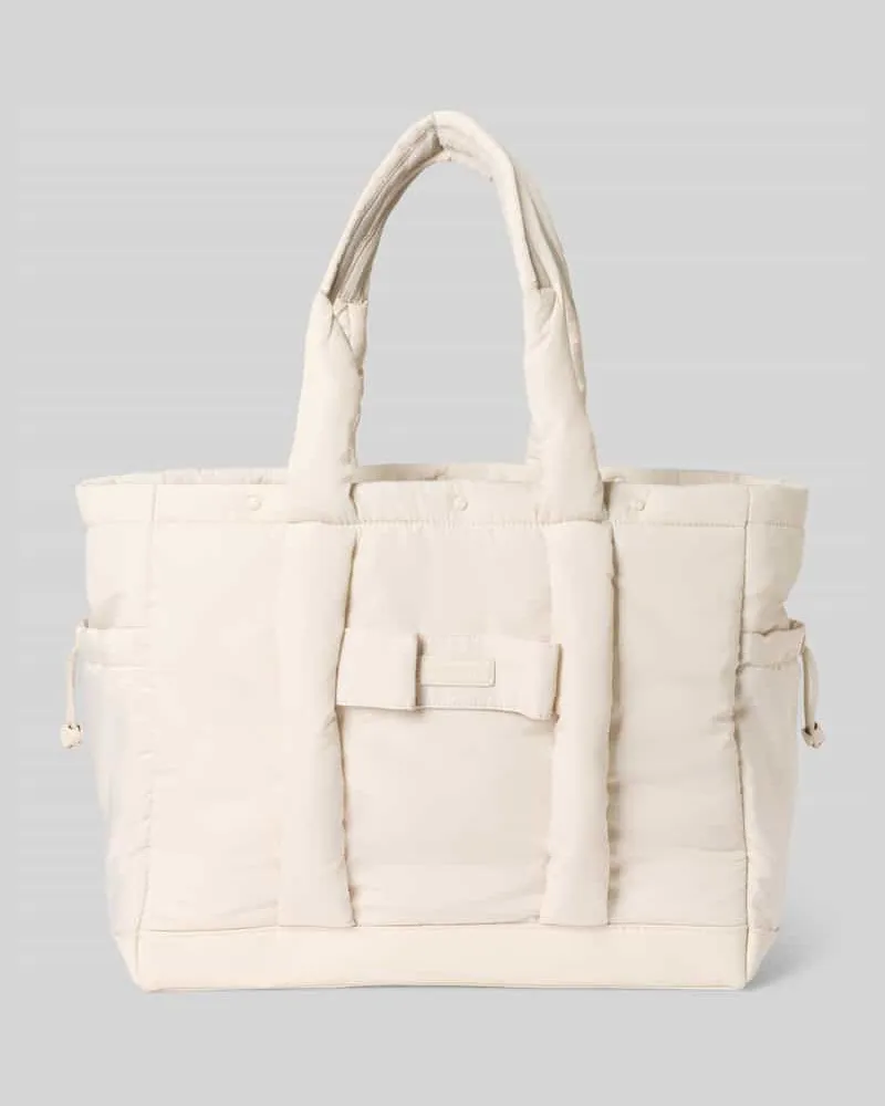 Hey Marly Handtasche mit Label-Patch Modell 'Cool Buddy Ecru