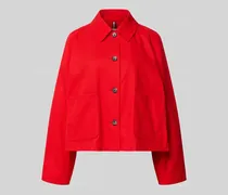 Relaxed Fit Trenchcoat aus reiner Baumwolle