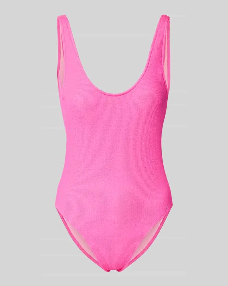 Banana Moon Badeanzug mit Label-Detail Modell 'BELMAR Pink