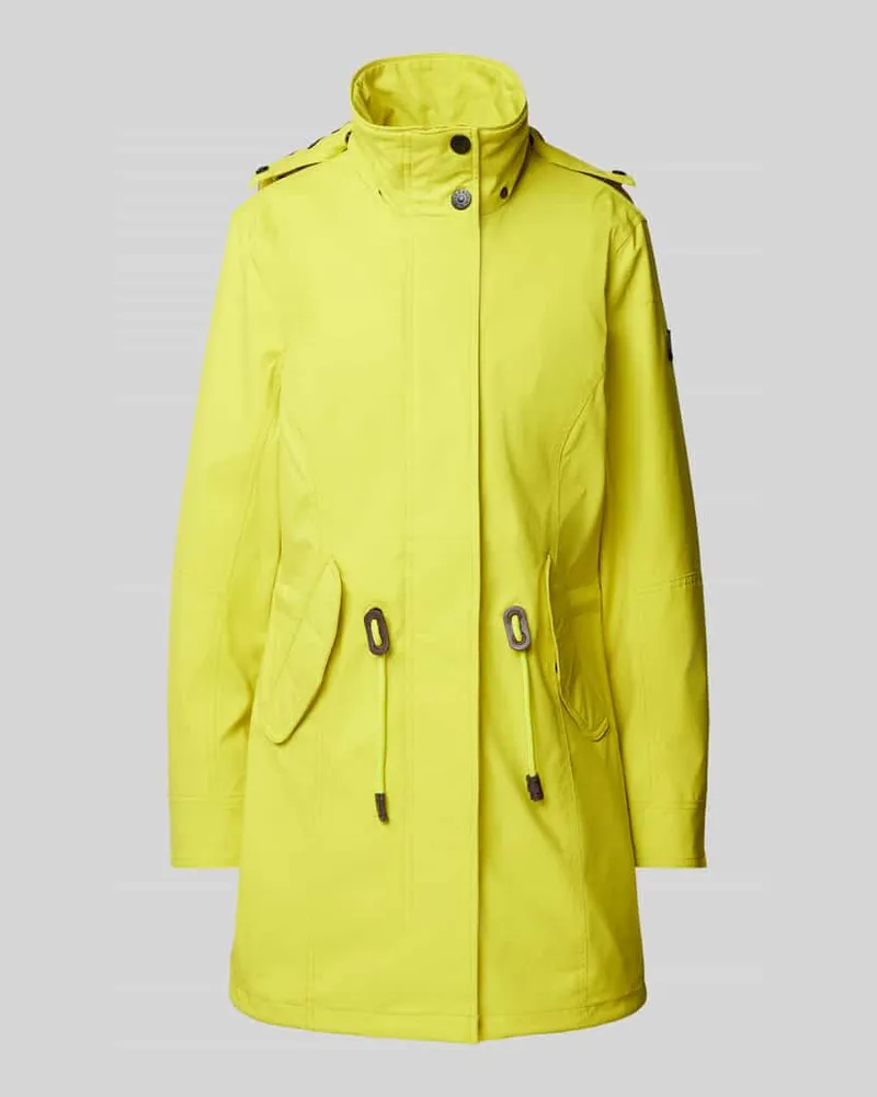 Wellensteyn Shaped Fit Funktionsjacke mit Stehkragen Modell 'CORNFIELD Gelb