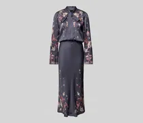 Maxikleid mit Schleifen-Detail