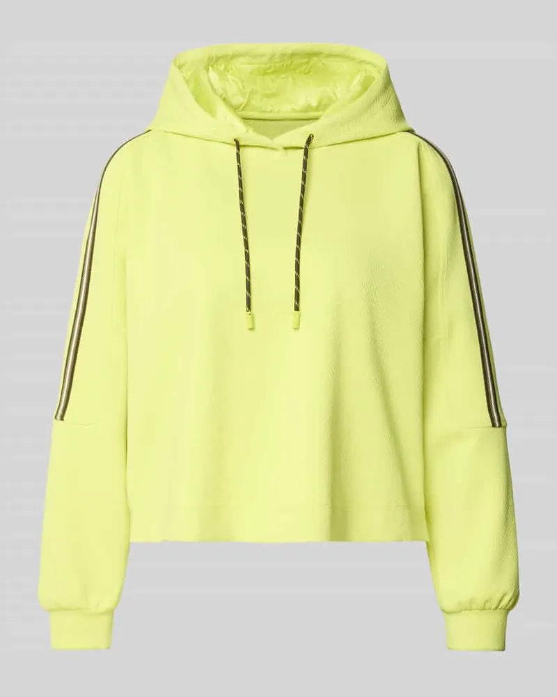 Marc Cain Hoodie mit Tunnelzug Neon