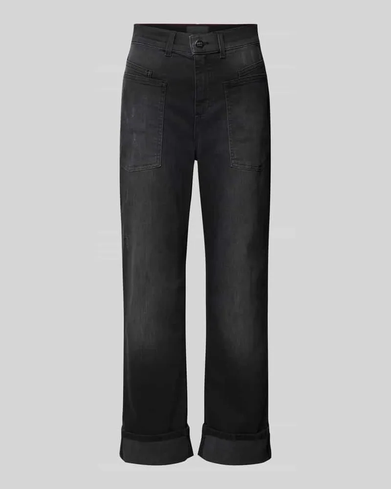 ANGELS  Jeans mit Eingrifftaschen Modell 'LIBERTA Anthrazit