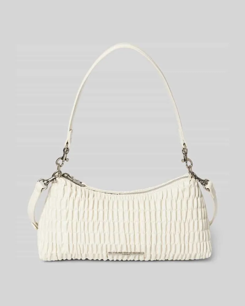 Calvin Klein Handtasche mit Strukturmuster Offwhite