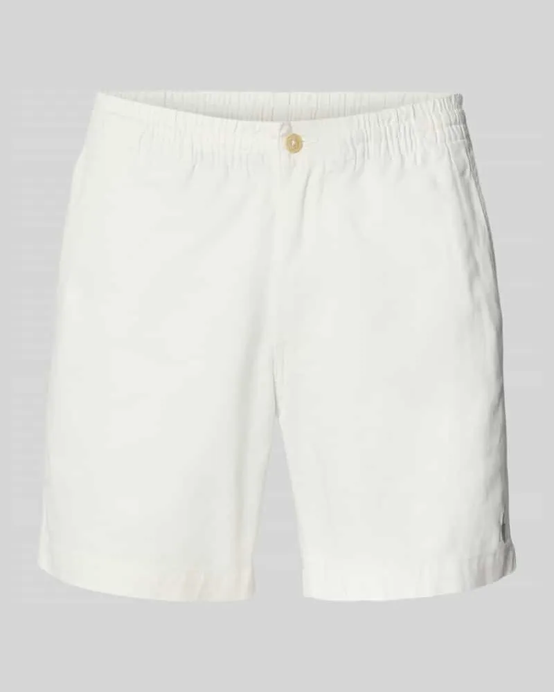 Ralph Lauren Shorts mit Label-Stitching und elastischem Bund Sand