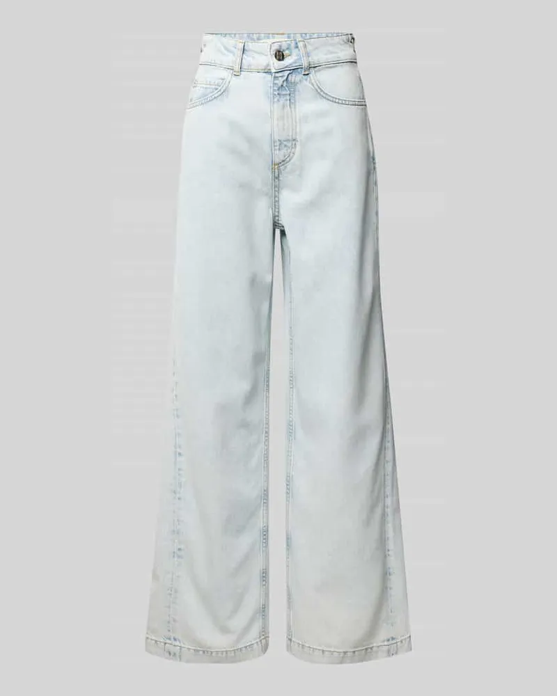 Marc O'Polo Wide Fit Jeans aus Lyocell-Baumwoll-Mix Hellblau
