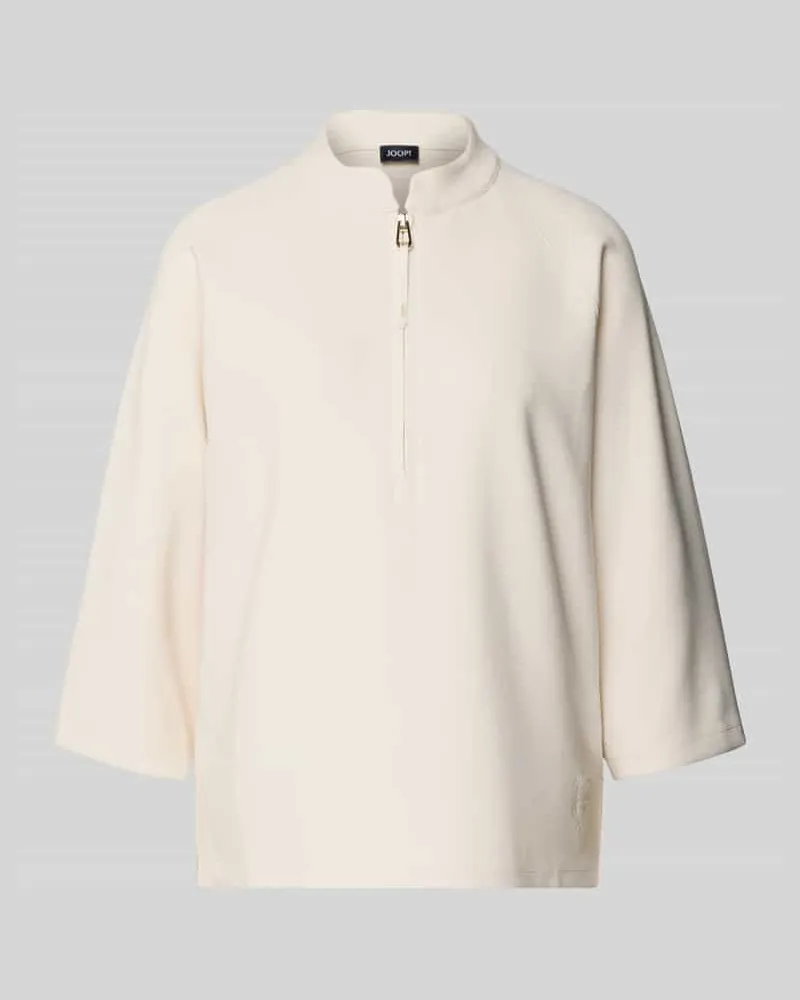 JOOP! Sweatshirt mit 3/4-Arm Modell 'TADITA Offwhite