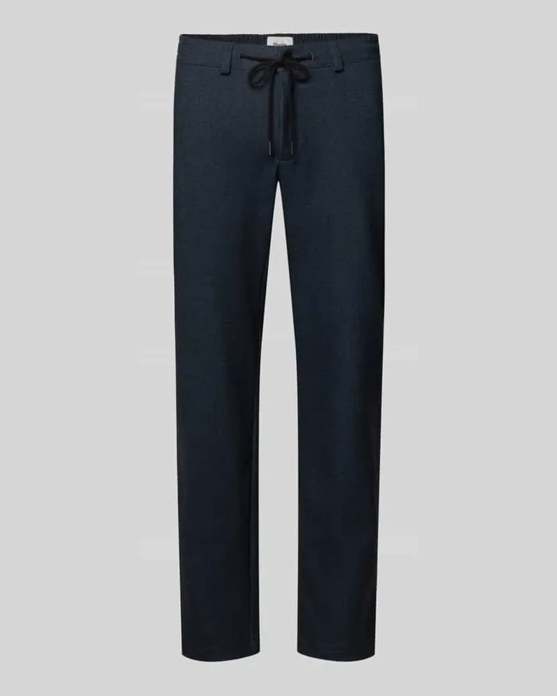 Brax Tapered Fit Jogpants mit Viskose-Anteil Modell 'Phil KBE Marine