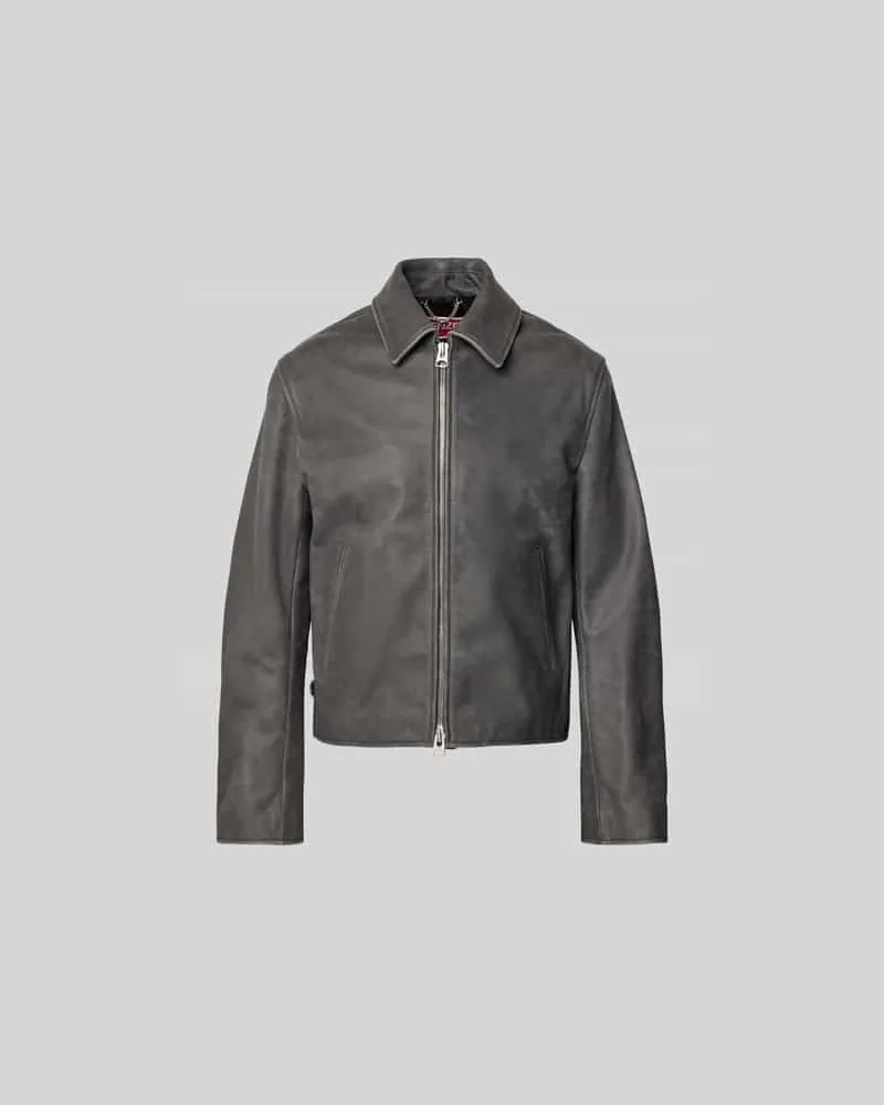 Kenzo Jacke mit Reißverschluss Mittelgrau