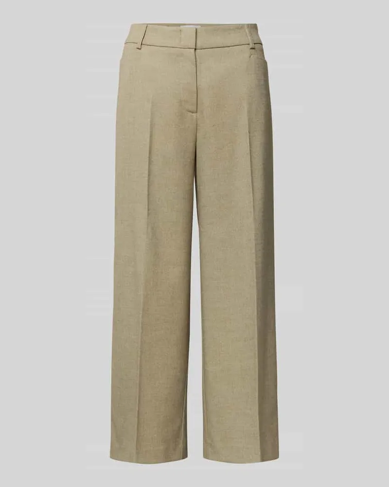 More & More Stoffhose mit Gesäßtaschen Gruen