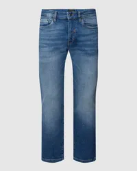 Drykorn Jeans mit Label-Patch Modell 'WEST Jeansblau