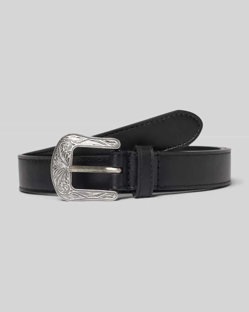 Ralph Lauren Gürtel in Leder-Optik Black