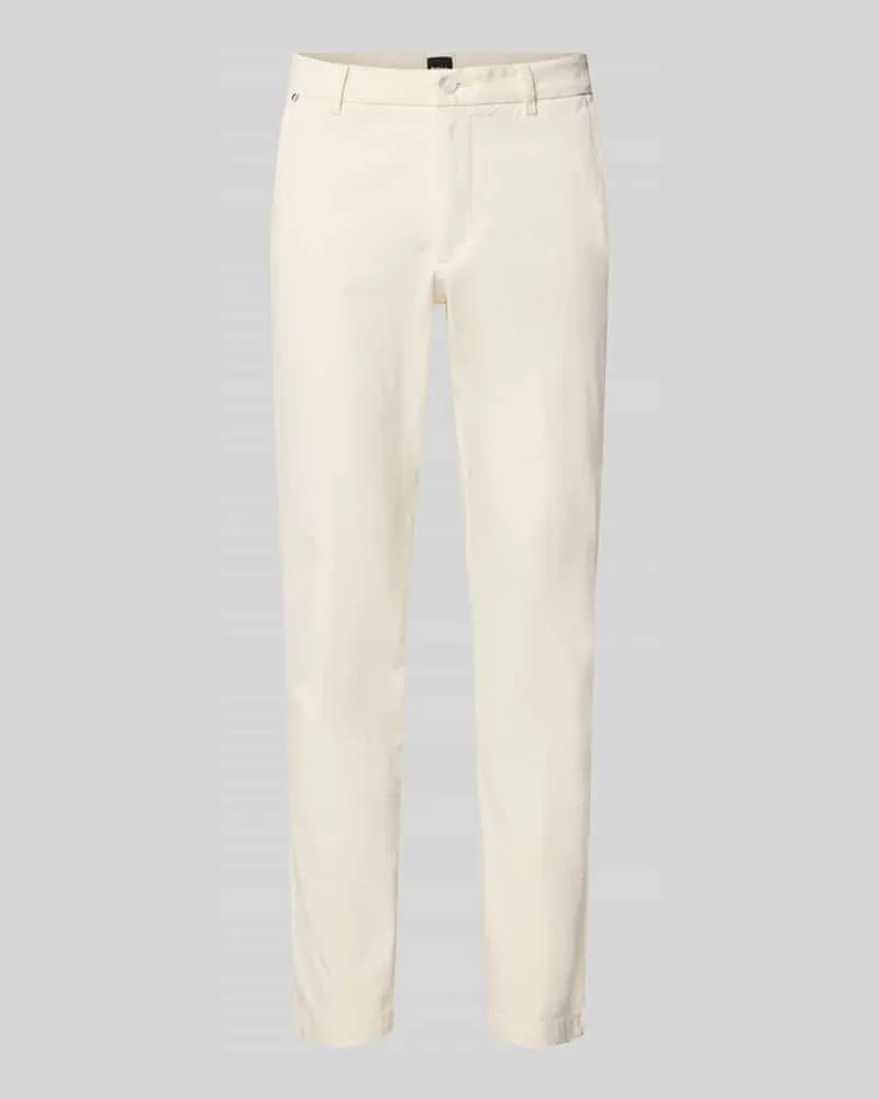 HUGO BOSS Slim Fit Chino aus Baumwoll-Mix Modell 'Kaiton1 Offwhite