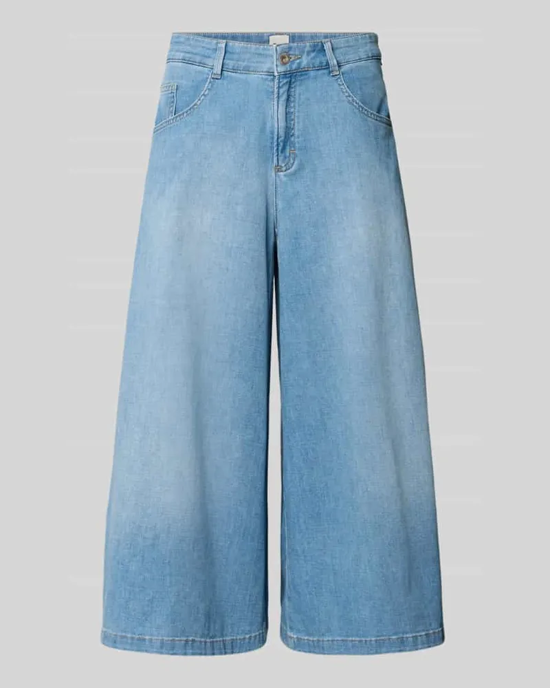 Brax Loose Fit Jeans mit Eingrifftaschen Modell 'Melli Hellblau