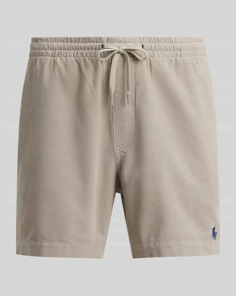 Ralph Lauren Regular Fit Chinoshorts aus reiner Baumwolle Graphit