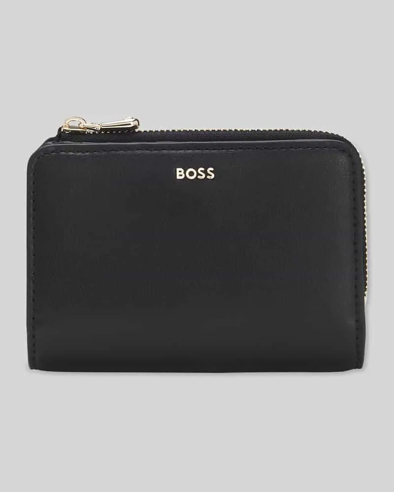 HUGO BOSS Portemonnaie mit Label-Applikation Modell 'NUMAH Black