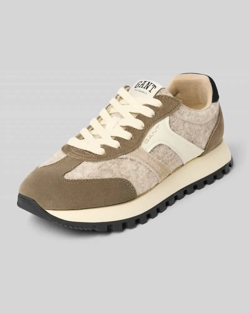 Gant Sneaker mit Label-Detail Modell 'Caffay Taupe