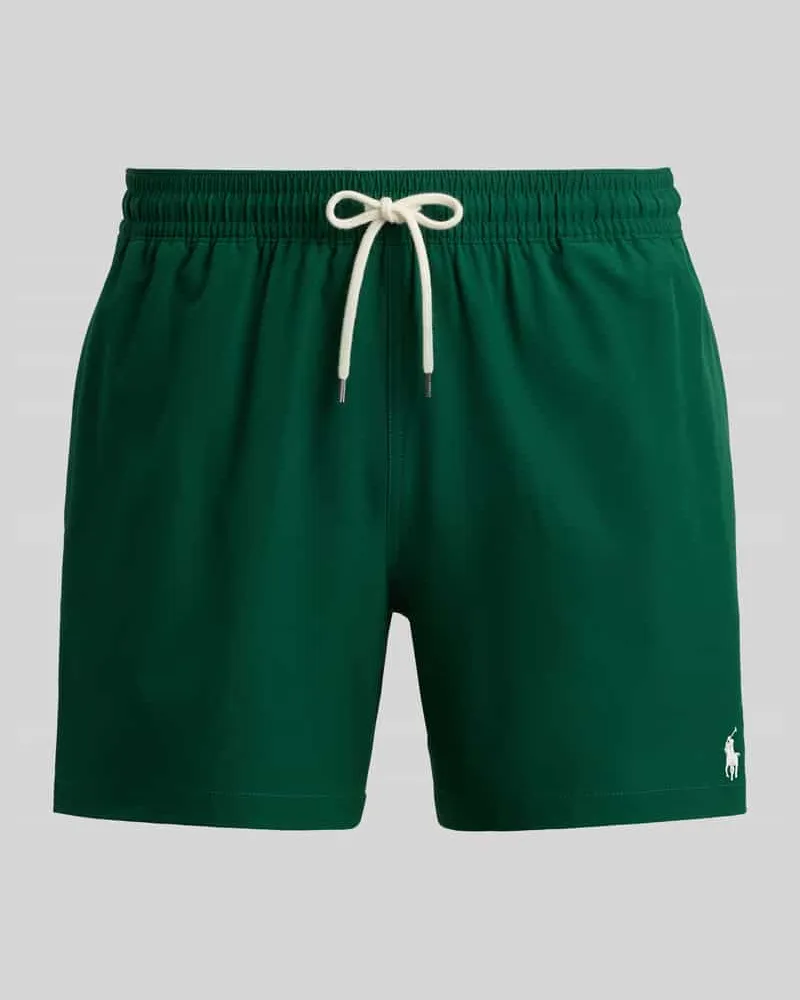 Ralph Lauren Badehose mit Logo-Stitching Gruen