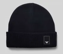 Beanie mit Label-Detail