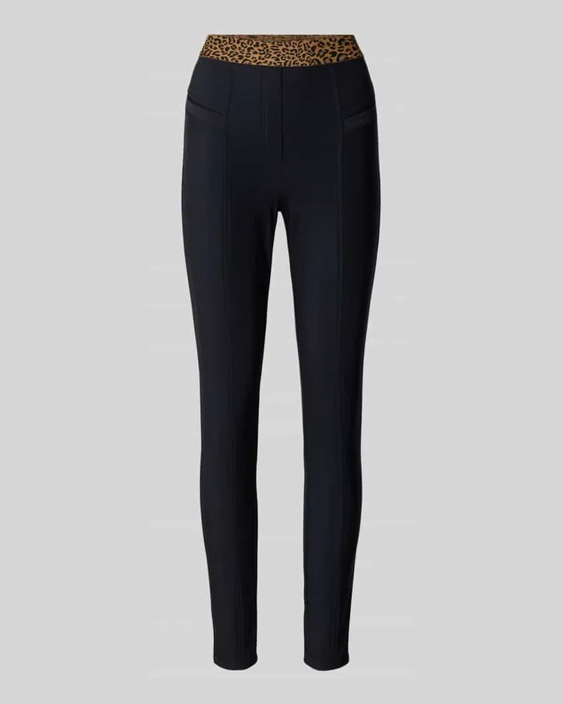 Marc Cain Leggings mit elastischem Bund Black