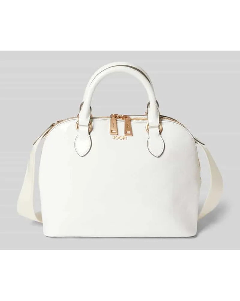 JOOP! Handtasche mit Label-Applikation Modell 'suzi Offwhite