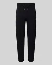 HUGO BOSS Sweatpants mit Label-Patch Modell 'Dimacs Black