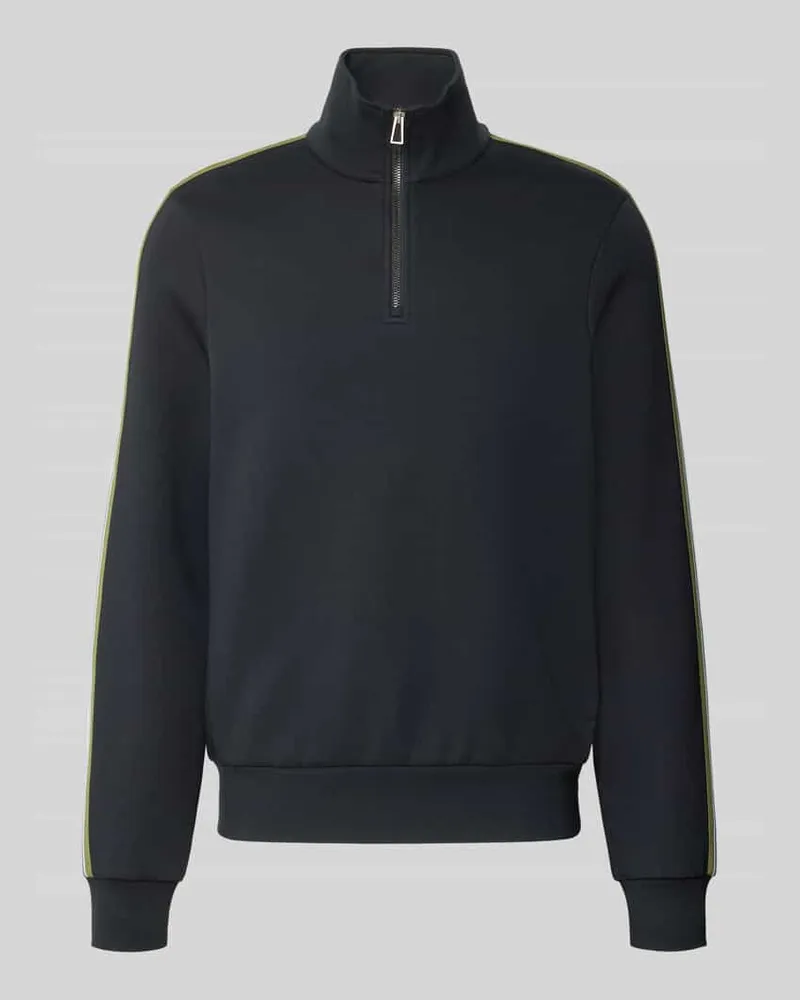 Paul Smith Sweatshirt aus Baumwoll-Mix Metallic