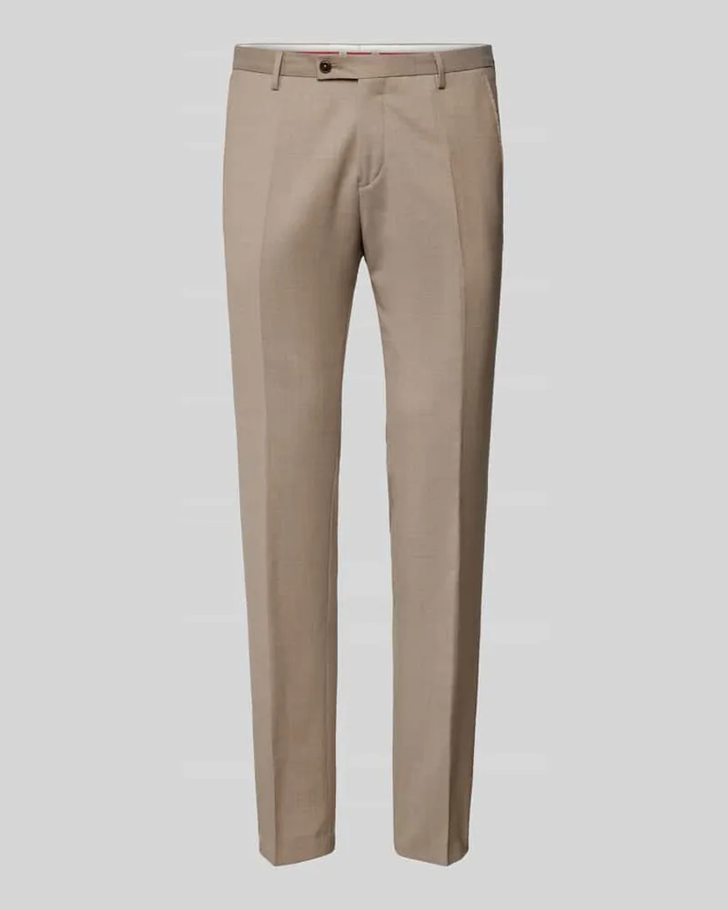 CG Slim Fit Anzughose aus Schurwolle YOUR OWN PARTY by CG – CLUB of GENTS Beige