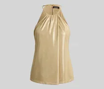 Regular Fit Blusentop mit Falten