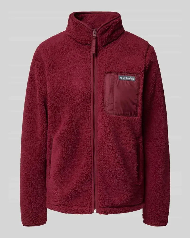 Columbia Sportswear Company Jacke mit Teddyfell Modell 'West Bend Bordeaux