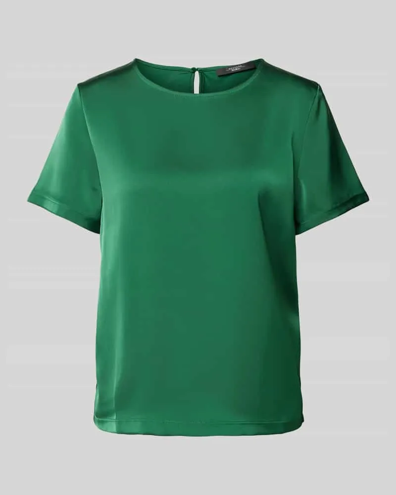 Max Mara T-Shirt mit Rundhalsausschnitt Modell 'GILBERT Smaragd