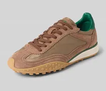 Sneaker aus Leder mit Label-Detail Modell 'BRIDGE