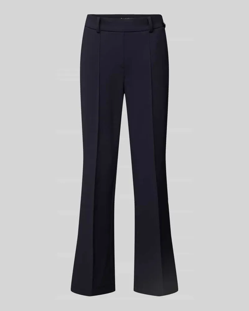 Cambio Regular Fit Stoffhose mit Strukturmuster Modell 'FRANCOISE Marine