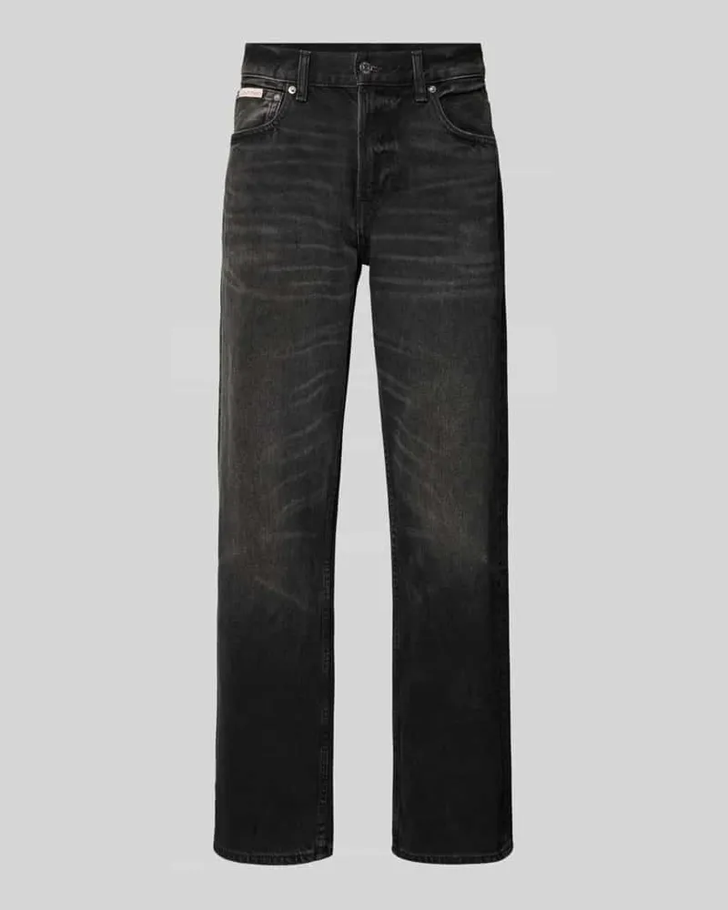 Calvin Klein Jeans mit 5-Pocket-Design Black