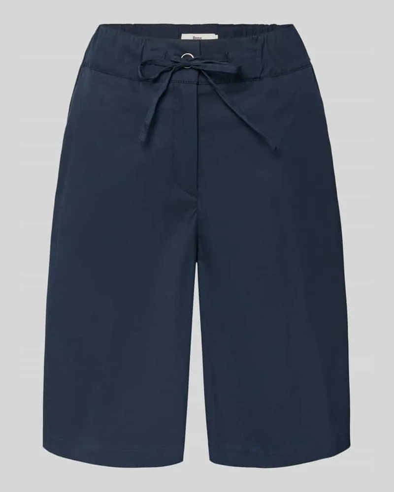 Brax Regular Fit Bermudas aus Baumwoll-Mix Modell 'MAINE B Marine
