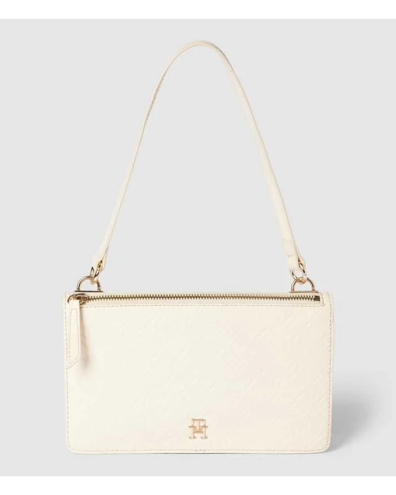 Tommy Hilfiger Umhängetasche mit Allover-Label-Muster Offwhite