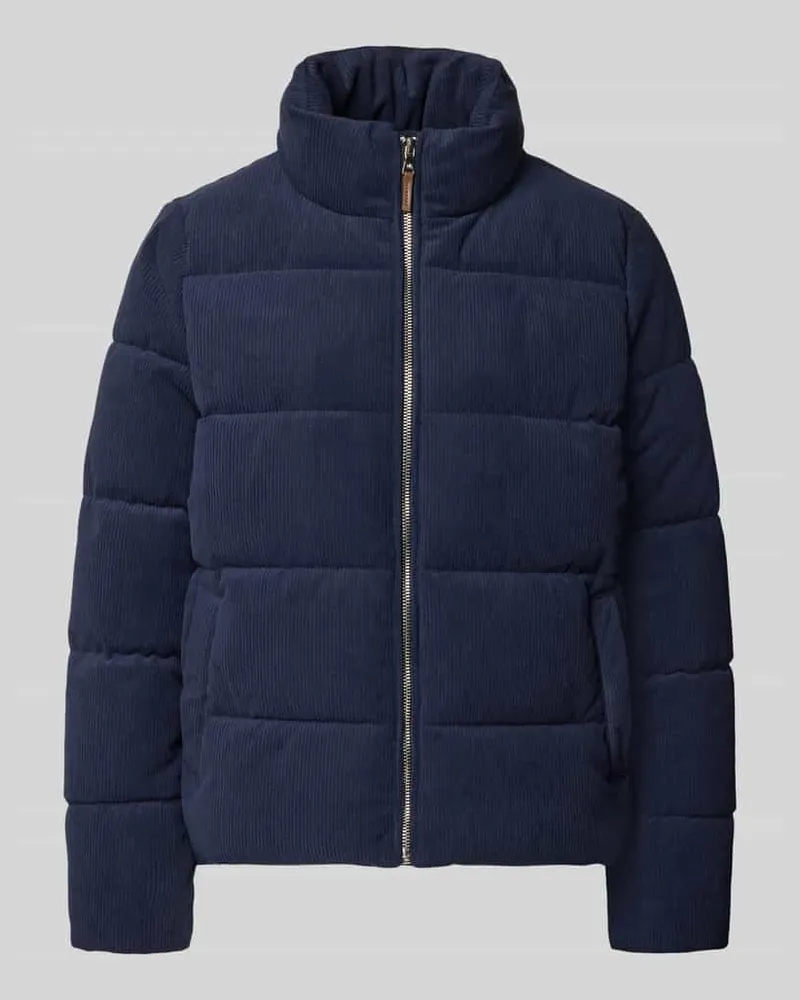 Ralph Lauren Steppjacke mit Stehkragen Dunkelblau