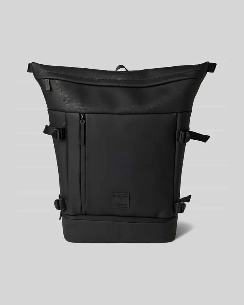 Strellson Rucksack mit Label-Patch Black