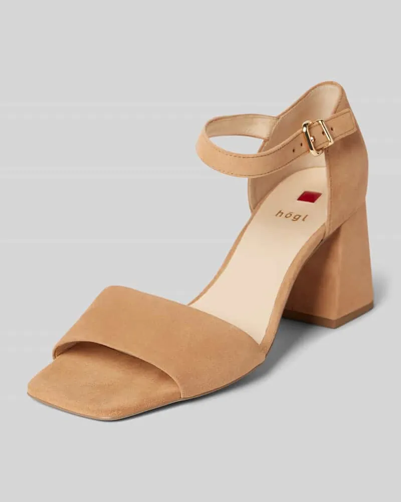 Högl Sandalette mit Dornschließe Beige