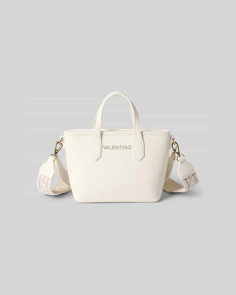 Valentino Bags Handtasche mit Tragehenkeln und Schulterriemen Modell 'DEA Weiss
