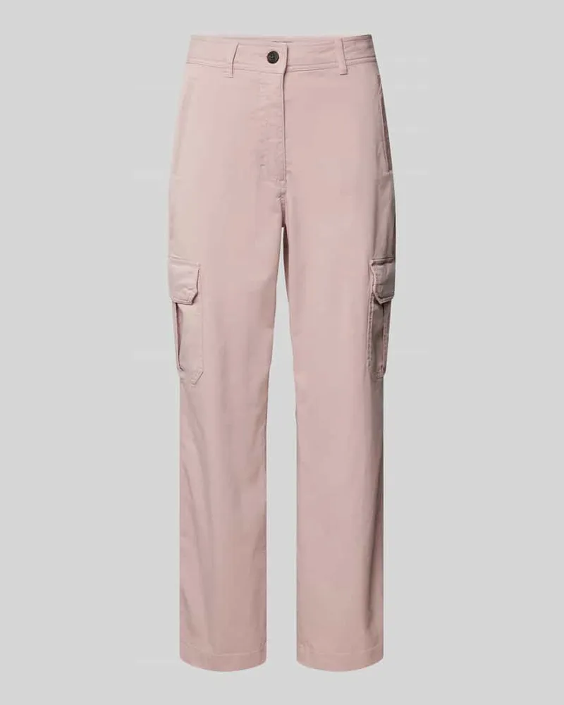 JOOP! Regular Fit Cargohose mit Leistentaschen Rosa