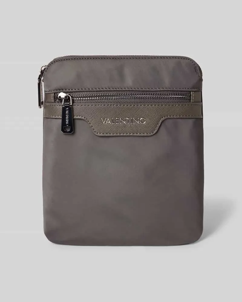 Valentino Garavani Handtasche mit Label-Applikation Modell 'CARDANO Anthrazit