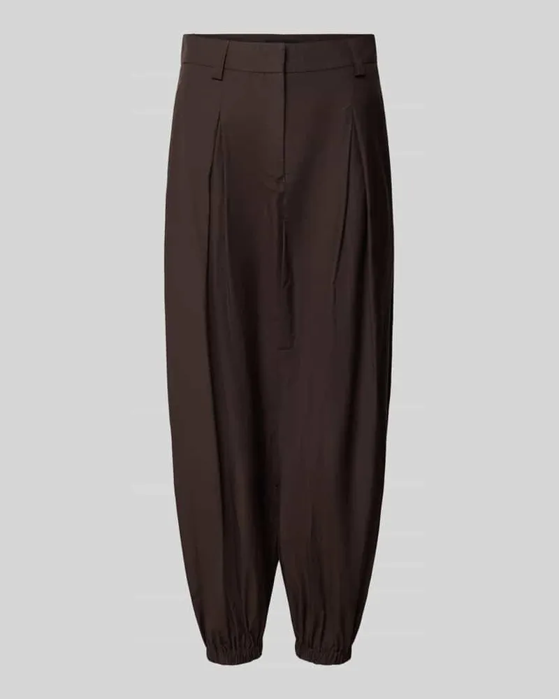Cambio Barrel Fit Hose aus Baumwoll-Mix Modell 'ETIENNE JOGG Dunkelbraun