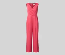 Jumpsuit in Wickel-Optik