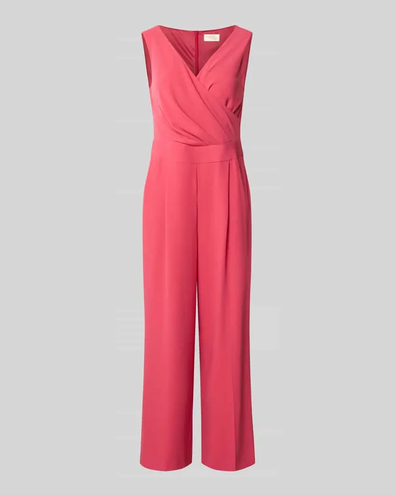 Vera Mont Jumpsuit in Wickel-Optik Pink
