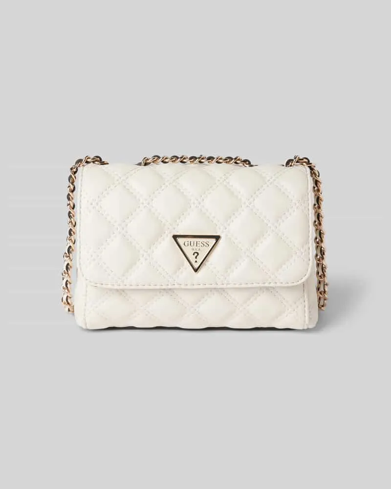 Guess Handtasche mit Tragehenkel Modell 'GIULLY Gold