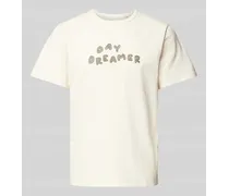 T-Shirt mit Label-Detail Modell 'DREAM
