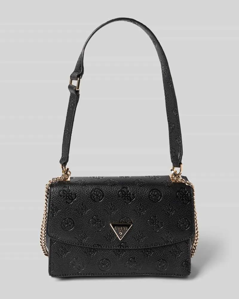 Guess Handtasche in Leder-Optik Modell 'Cresida Black