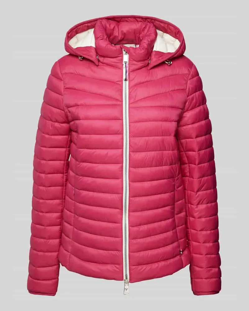 Fuchs Schmitt Steppjacke mit Zweiwege-Reißverschluss Pink